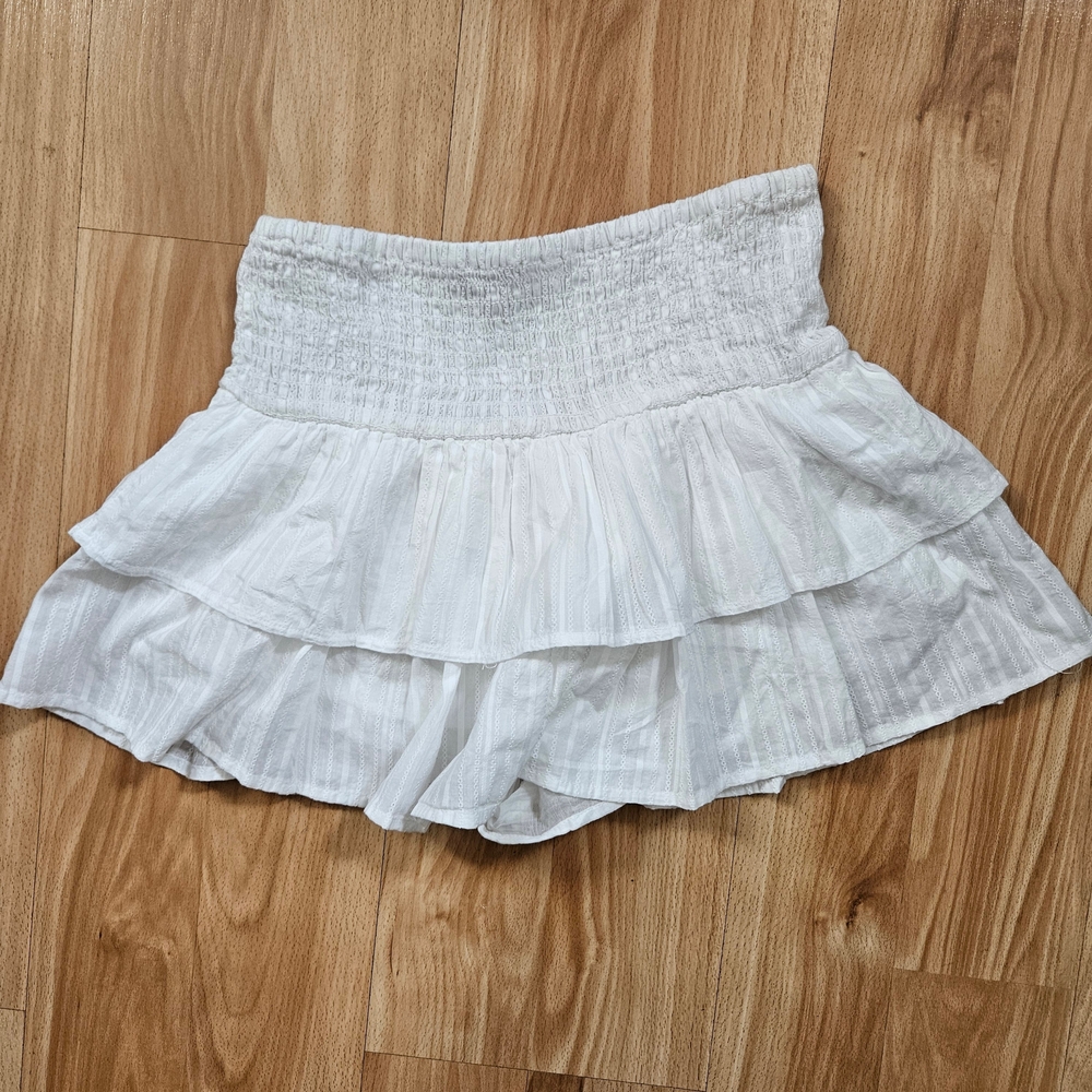 Cotton On White Tiered Women's Skort